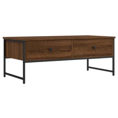 Stolić za kavu boja hrasta 101x49x39,5 cm konstruirano drvo - Smeđi hrast 1 Cijena