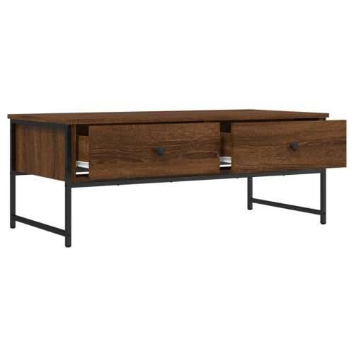 Stolić za kavu boja hrasta 101x49x39,5 cm konstruirano drvo - Smeđi hrast 1 Cijena