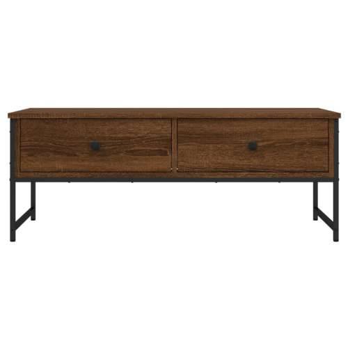 Stolić za kavu boja hrasta 101x49x39,5 cm konstruirano drvo - Smeđi hrast 1 Cijena