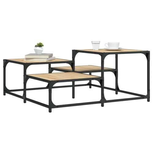 Stolić za kavu boja hrasta sonome 87,5x87,5x40 cm - sonoma hrast 87.5 x 87.5 x 40 cm 1 Cijena