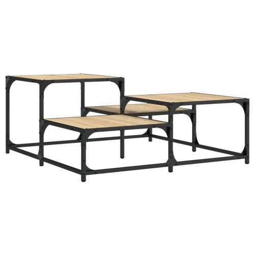 Stolić za kavu boja hrasta sonome 87,5x87,5x40 cm - sonoma hrast 87.5 x 87.5 x 40 cm 1 Cijena