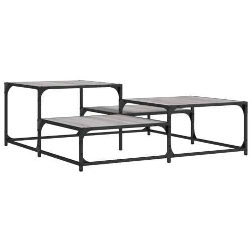 Stolić za kavu boja hrasta 107x107x40 cm konstruirano drvo - Sivi hrast sonoma 107 x 107 x 40 cm 1 Cijena