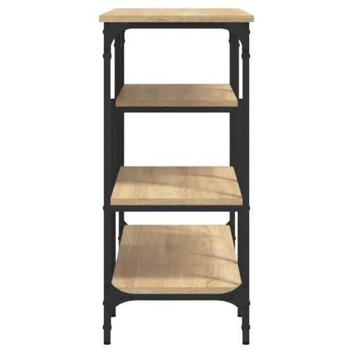 Konzolni stol s policama boja hrasta sonome 100x35x75 cm - sonoma hrast 1 Cijena