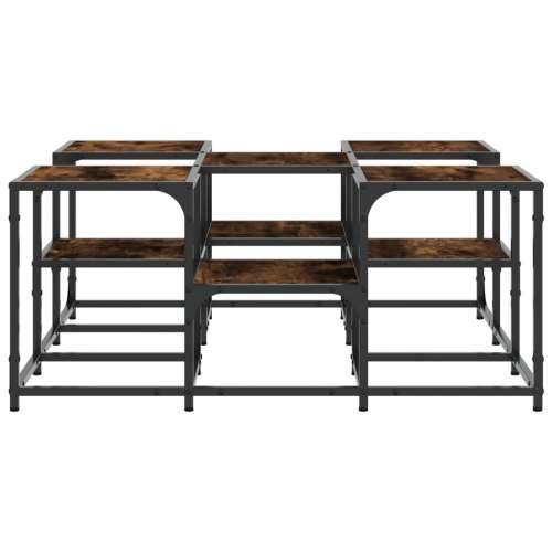 Stolić za kavu boja hrasta 40 x 40 x 45 cm konstruirano drvo - Dimljeni hrast 91 x 91 x 40 cm 1 Cijena