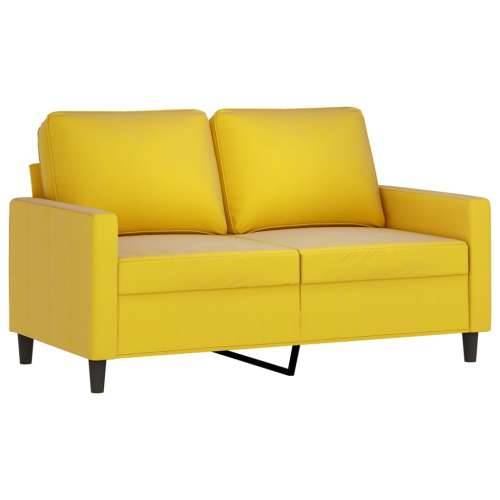 Dvosjed žuti 120 cm baršunasti Žuta 120 cm Cijena