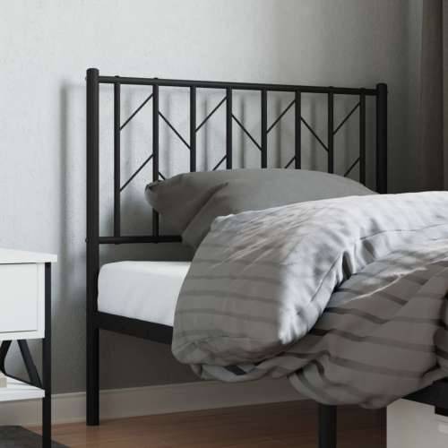 Metalno uzglavlje crno 90 cm - Crna 90 cm 1 Cijena