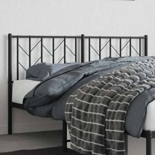 Metalno uzglavlje crno 150 cm - Crna 150 cm 1 Cijena
