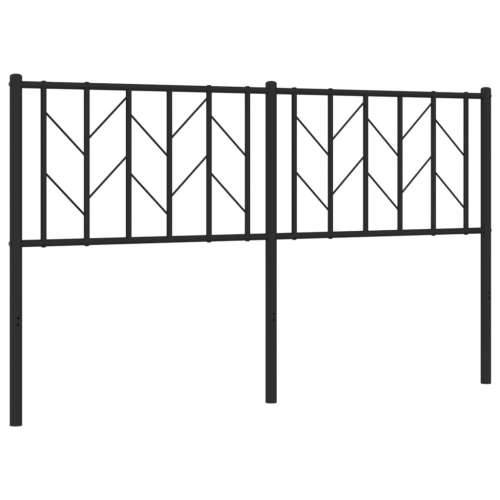 Metalno uzglavlje crno 150 cm - Crna 150 cm 1 Cijena