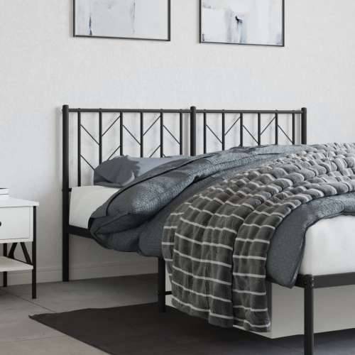Metalno uzglavlje crno 150 cm - Crna 150 cm 1 Cijena