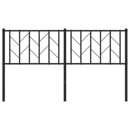 Metalno uzglavlje crno 150 cm - Crna 150 cm 1 Cijena