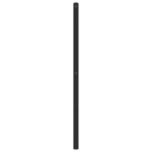 Metalno uzglavlje crno 140 cm - Crna 140 cm 1 Cijena