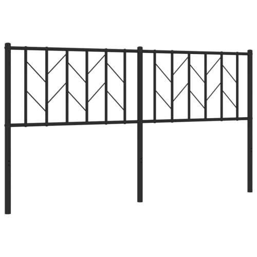 Metalno uzglavlje crno 160 cm - Crna 160 cm 1 Cijena