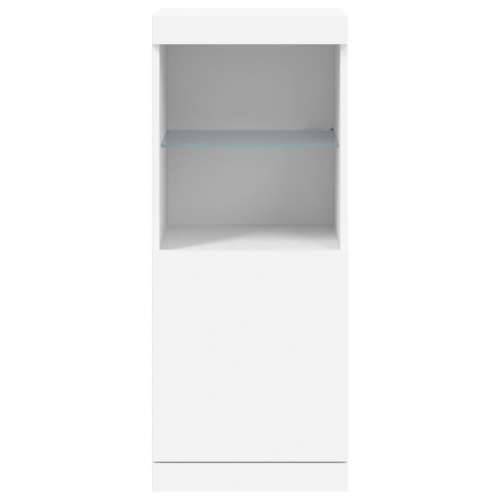 Komoda s LED svjetlima bijela 41x37x100 cm - Bijela 1 Cijena