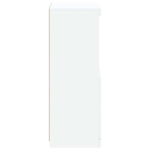 Komoda s LED svjetlima bijela 41x37x100 cm - Bijela 1 Cijena