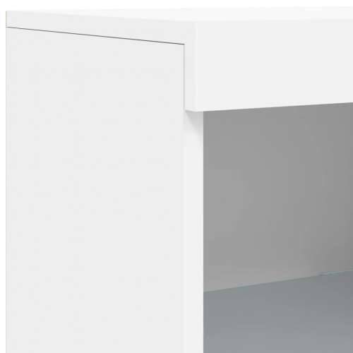Komoda s LED svjetlima bijela 41x37x100 cm - Bijela 1 Cijena