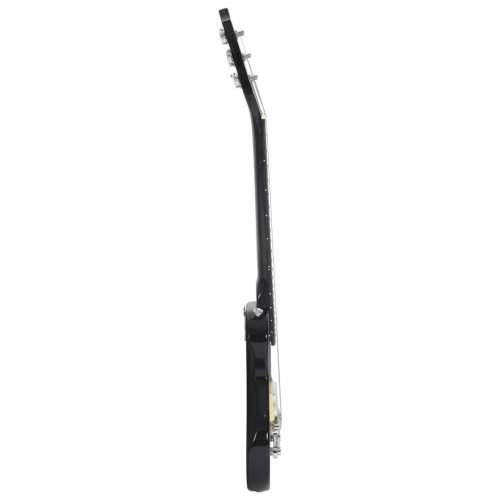 Električna gitara za djecu s torbom smeđe-crna 3/4 30 ” - Smeđa i crna Cijena