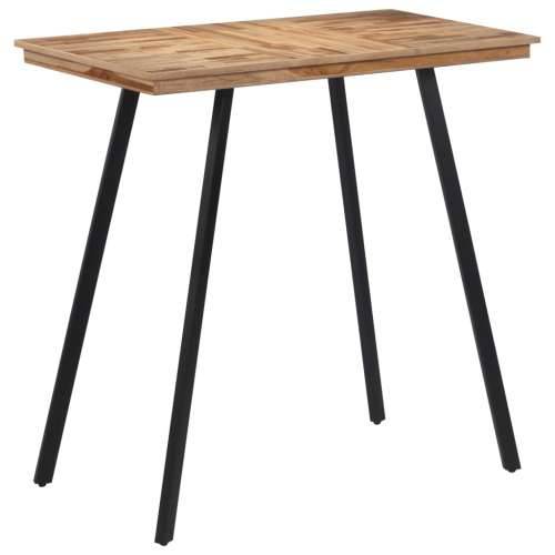 Barski stol 110 x 55 x 105 cm od masivne tikovine Cijena