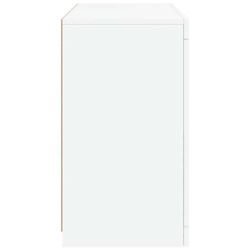 Komoda s LED svjetlima bijela 60,5 x 37 x 67 cm - Bijela 1 Cijena