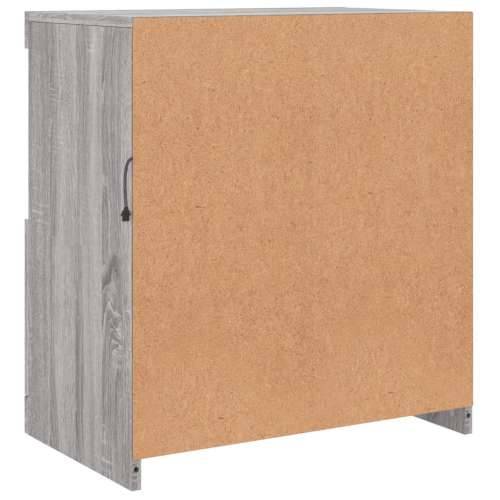 Komoda s LED svjetlima boja sivog hrasta 60,5x37x67 cm - Sivi hrast sonoma 1 Cijena