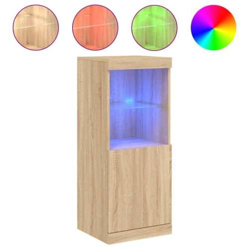 Komoda s LED svjetlima boja hrasta sonome 41x37x100 cm - sonoma hrast 1 Cijena