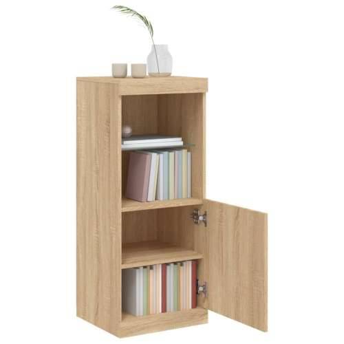 Komoda s LED svjetlima boja hrasta sonome 41x37x100 cm - sonoma hrast 1 Cijena