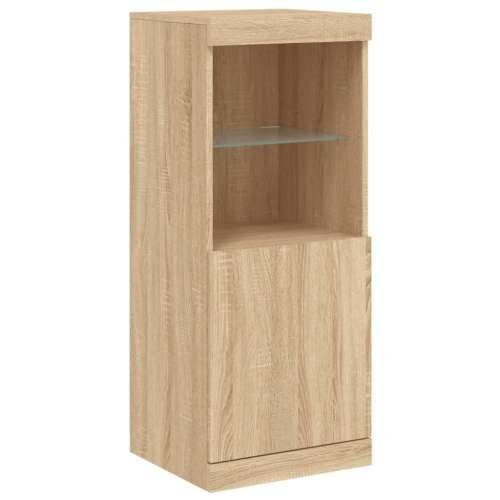 Komoda s LED svjetlima boja hrasta sonome 41x37x100 cm - sonoma hrast 1 Cijena