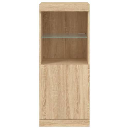 Komoda s LED svjetlima boja hrasta sonome 41x37x100 cm - sonoma hrast 1 Cijena