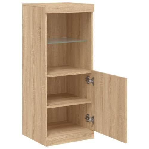 Komoda s LED svjetlima boja hrasta sonome 41x37x100 cm - sonoma hrast 1 Cijena