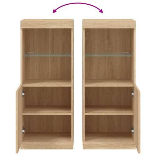Komoda s LED svjetlima boja hrasta sonome 41x37x100 cm - sonoma hrast 1 Cijena