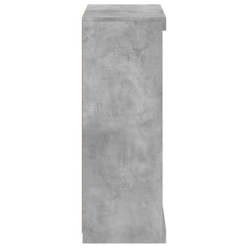 Komoda s LED svjetlima siva boja betona 60,5x37x100 cm - Beton siva 1 Cijena
