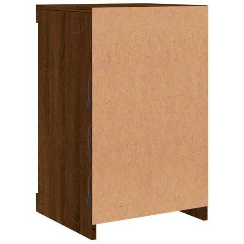 Komoda s LED svjetlima boja hrasta 41x37x67 cm - Smeđi hrast 1 Cijena