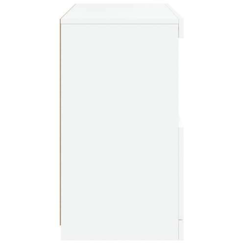 Komoda s LED svjetlima bijela 60x37x67 cm - Bijela 1 Cijena