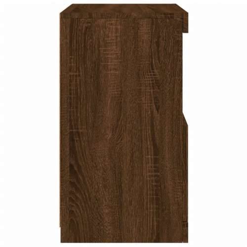 Komoda s LED svjetlima boja hrasta 41x37x67 cm - Smeđi hrast 1 Cijena