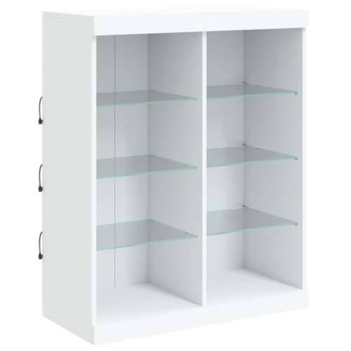 Komoda s LED svjetlima bijela 81x37x100 cm - Bijela 1 Cijena