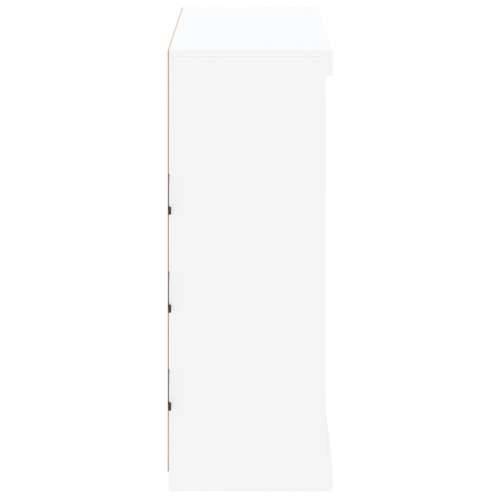 Komoda s LED svjetlima bijela 81x37x100 cm - Bijela 1 Cijena