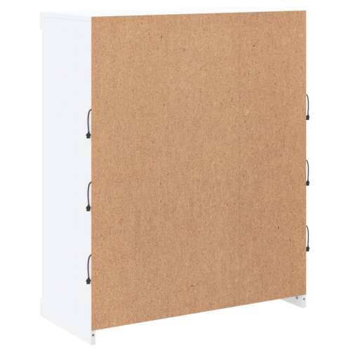 Komoda s LED svjetlima bijela 81x37x100 cm - Bijela 1 Cijena