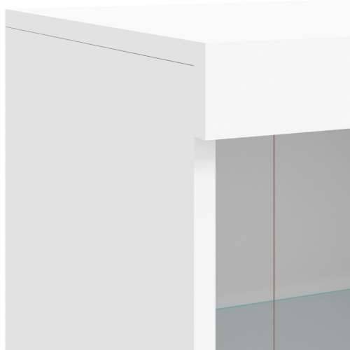 Komoda s LED svjetlima bijela 81x37x100 cm - Bijela 1 Cijena