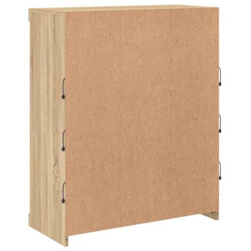Komoda s LED svjetlima boja hrasta sonome 81x37x100 cm - sonoma hrast 1 Cijena