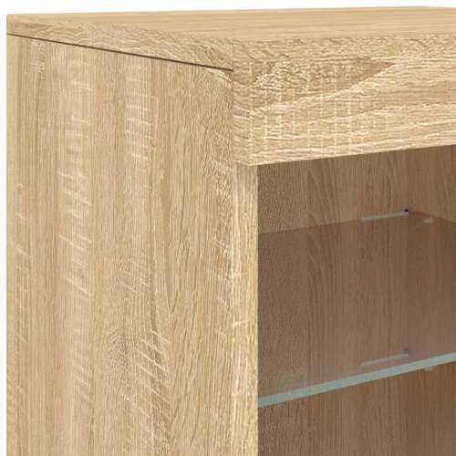 Komoda s LED svjetlima boja hrasta sonome 41x37x67 cm - sonoma hrast 1 Cijena