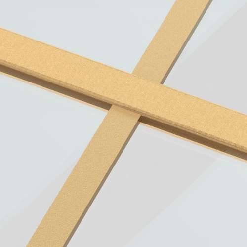 Klizna vrata zlatna 76x205 cm prozirno staklo ESG i aluminij - Zlatno 76 x 205 cm 1 Rešetke 3 x 2 Cijena