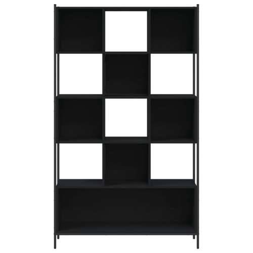 Regal za knjige crni 102x28x172 cm od konstruiranog drva - Crna 1 Cijena
