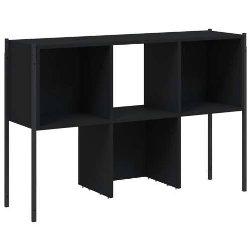 Regal za knjige crni 102x28x172 cm od konstruiranog drva - Crna 1 Cijena