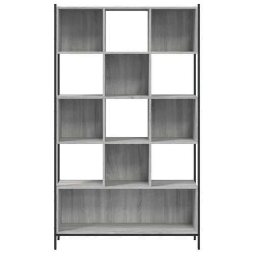 Regal za knjige boja hrasta 102x28x172 cm konstruirano drvo - Sivi hrast sonoma 1 Cijena