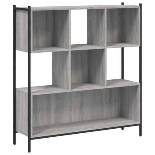 Regal za knjige boja hrasta 102x28x172 cm konstruirano drvo - Sivi hrast sonoma 1 Cijena