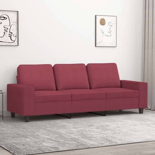 Trosjed od tkanine crvena boja vina 180 cm - boja crnog vina 180 cm Cijena
