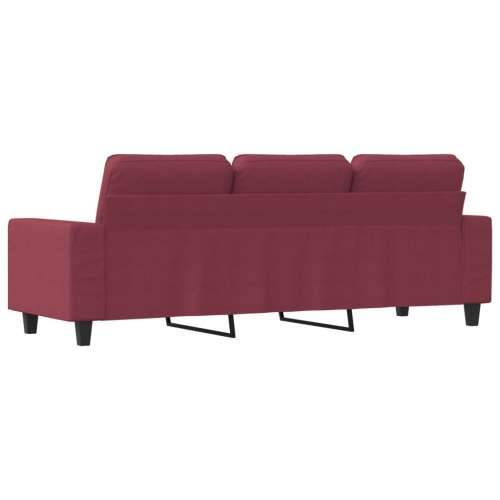 Trosjed od tkanine crvena boja vina 180 cm - boja crnog vina 180 cm Cijena