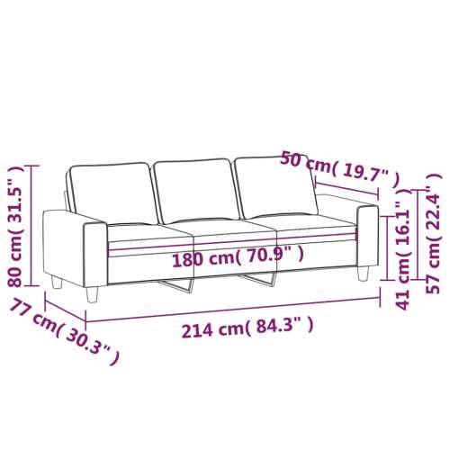 Trosjed od tkanine crvena boja vina 180 cm - boja crnog vina 180 cm Cijena