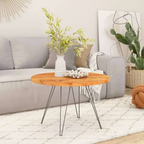 Stolna ploča Ø70x2,5 cm okrugla od masivnog bagremovog drva - Bagremovo drvo (prirodno) 70 cm 1 25 mm Cijena