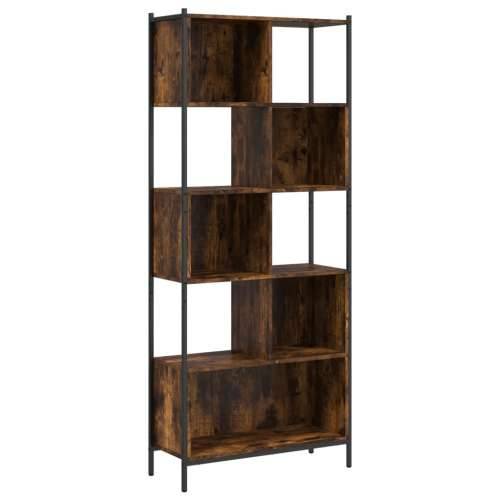 Regal za knjige boja hrasta 72x28x172 cm od konstruiranog drva Dimljeni hrast 1 Cijena