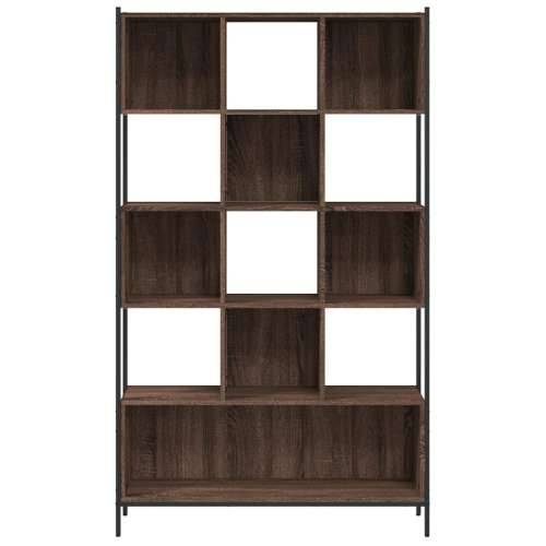 Regal za knjige boja hrasta 102x28x172 cm od konstruiranog drva - Smeđi hrast 1 Cijena